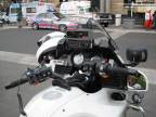 Bike controls, digital speedo, radio, Silver Eagle radar display
