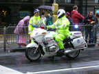 Union march escort in Melbourne, 2003